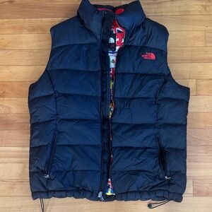 The North Face Black Quilted Vest